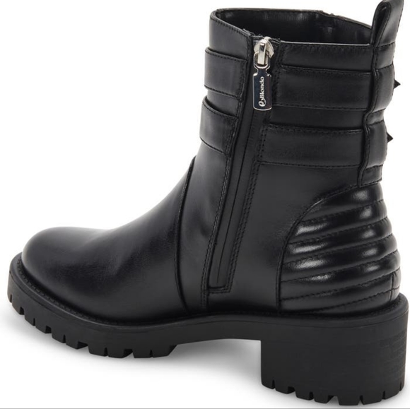 NWT Blondo Mable Waterproof Lug Sole Double Buckle Boot - Picture 3 of 5